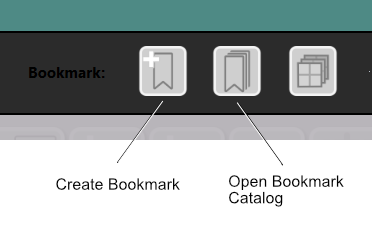 Bookmark tools menu